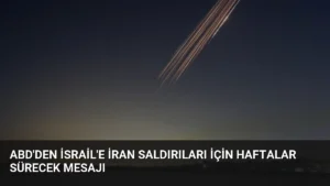 ABD'den İsrail'e İran Saldırıları İçin Haftalar Sürecek Mesajı
