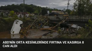 ABD'nin Orta Kesimlerinde Fırtına ve Kasırga 8 Can Aldı