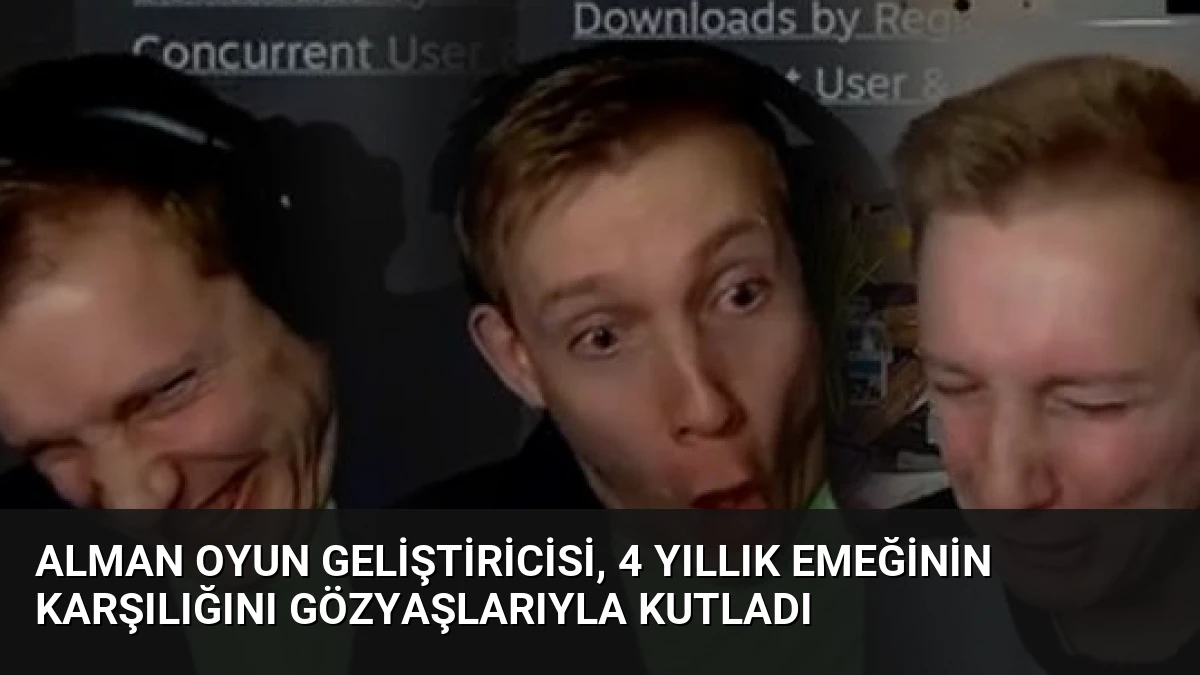 Alman Oyun Geliştiricisi, 4 Yıllık Emeğinin Karşılığını Gözyaşlarıyla Kutladı