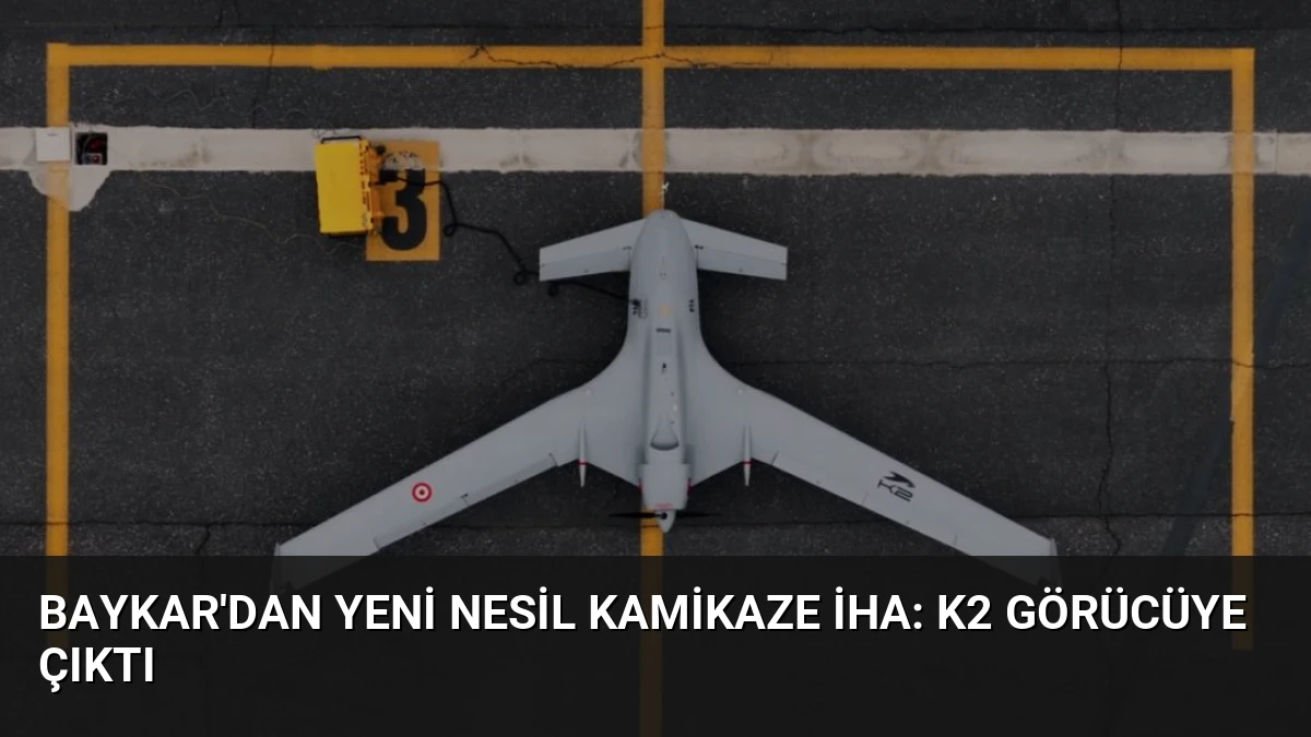 Baykar’dan Yeni Nesil Kamikaze İHA: K2 Görücüye Çıktı