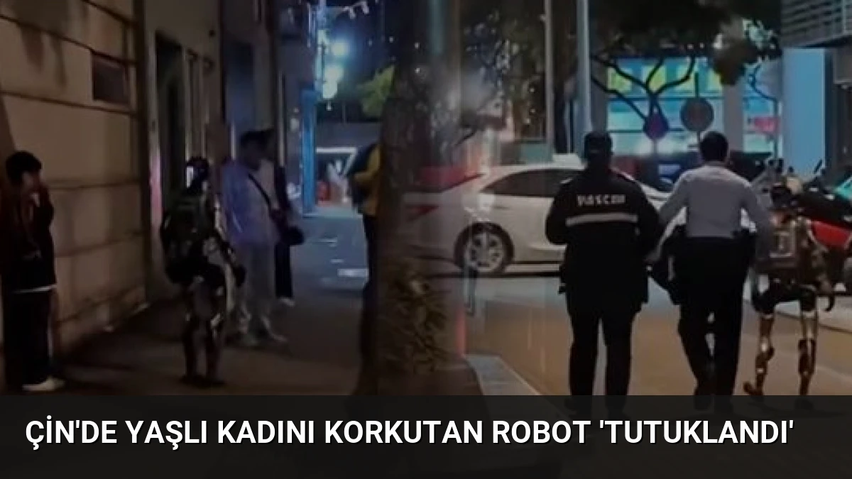 Çin’de Yaşlı Kadını Korkutan Robot ‘Tutuklandı’