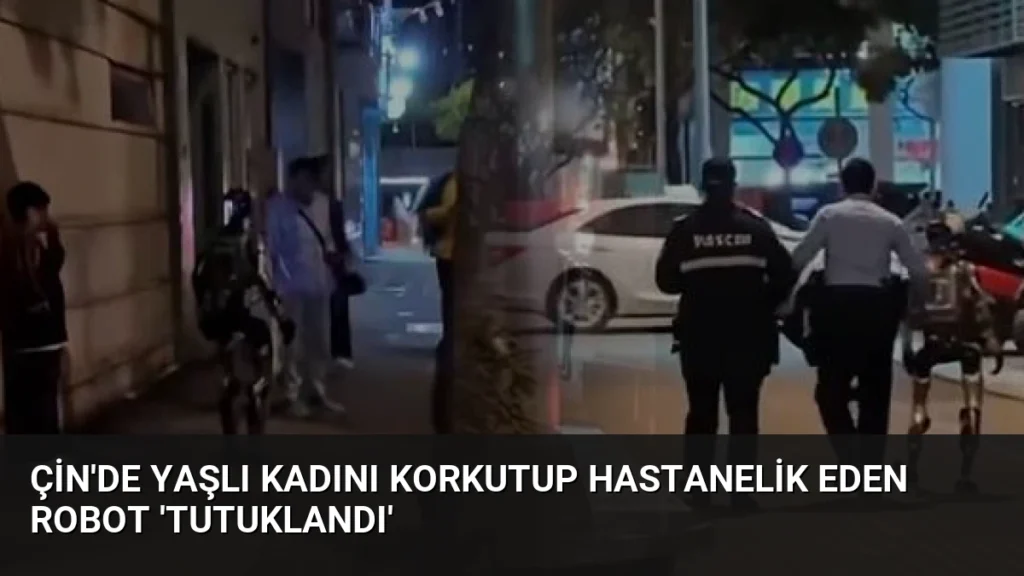 Çin'de yaşlı kadını korkutup hastanelik eden robot 'tutuklandı'