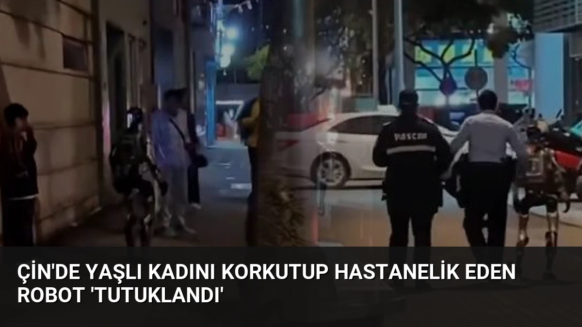 Çin’de yaşlı kadını korkutup hastanelik eden robot ‘tutuklandı’