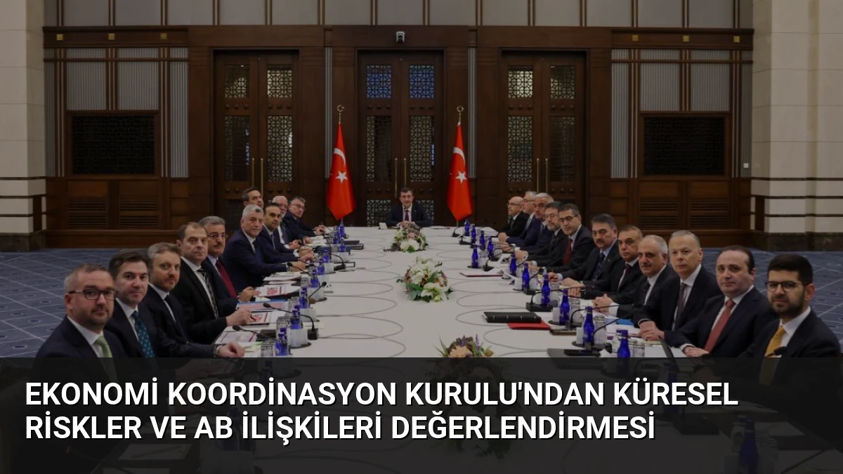 Ekonomi Koordinasyon Kurulu’ndan Küresel Riskler ve AB İlişkileri Değerlendirmesi