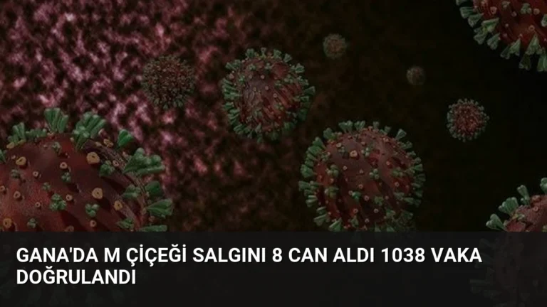 Gana’da M Çiçeği Salgını 8 Can Aldı 1038 Vaka Doğrulandı