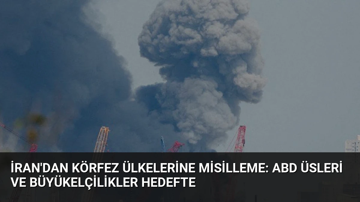 İran’dan Körfez Ülkelerine Misilleme: ABD Üsleri ve Büyükelçilikler Hedefte