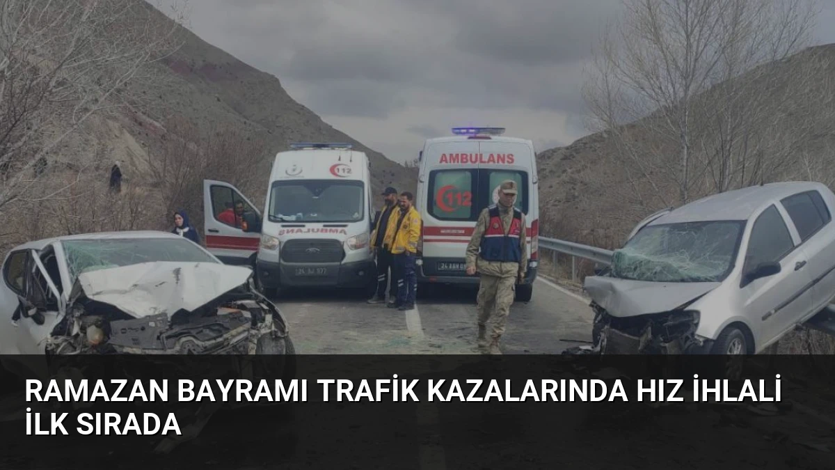 Ramazan Bayramı Trafik Kazalarında Hız İhlali İlk Sırada