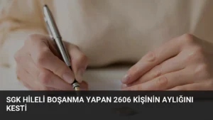 SGK Hileli Boşanma Yapan 2606 Kişinin Aylığını Kesti