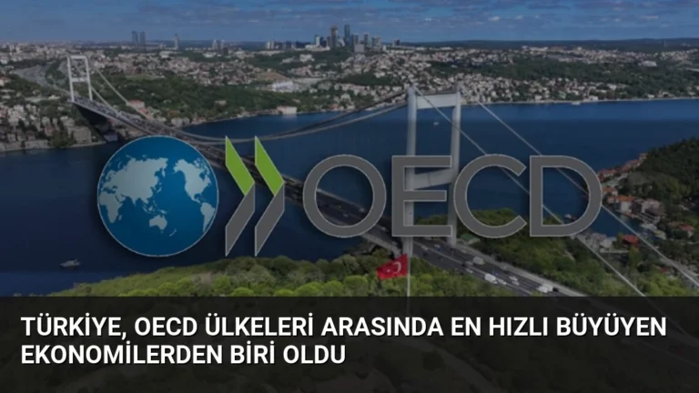 Türkiye, OECD Ülkeleri Arasında En Hızlı Büyüyen Ekonomilerden Biri Oldu