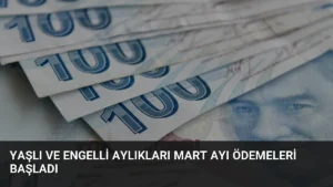 Yaşlı ve Engelli Aylıkları Mart Ayı Ödemeleri Başladı