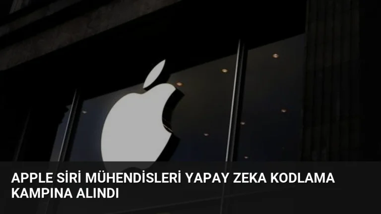 Apple Siri Mühendisleri Yapay Zeka Kodlama Kampına Alındı