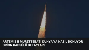 Artemis II Mürettebatı Dünya'ya Nasıl Dönüyor Orion Kapsülü Detayları