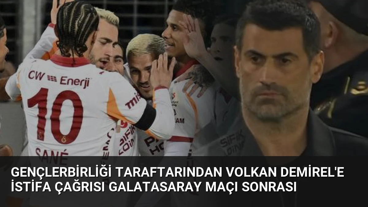 Gençlerbirliği Taraftarından Volkan Demirel’e İstifa Çağrısı Galatasaray Maçı Sonrası