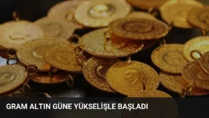 Gram Altın Güne Yükselişle Başladı