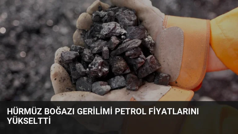 Hürmüz Boğazı Gerilimi Petrol Fiyatlarını Yükseltti