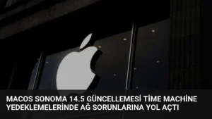 macOS Sonoma 14.5 Güncellemesi Time Machine Yedeklemelerinde Ağ Sorunlarına Yol Açtı