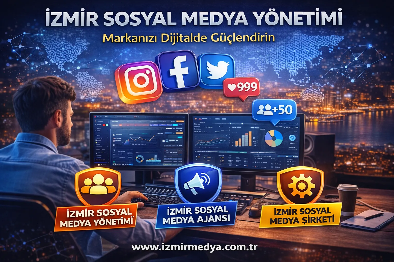 İzmir’de Sosyal Medya Yönetimi ile Dijital Gücünüzü Artırın