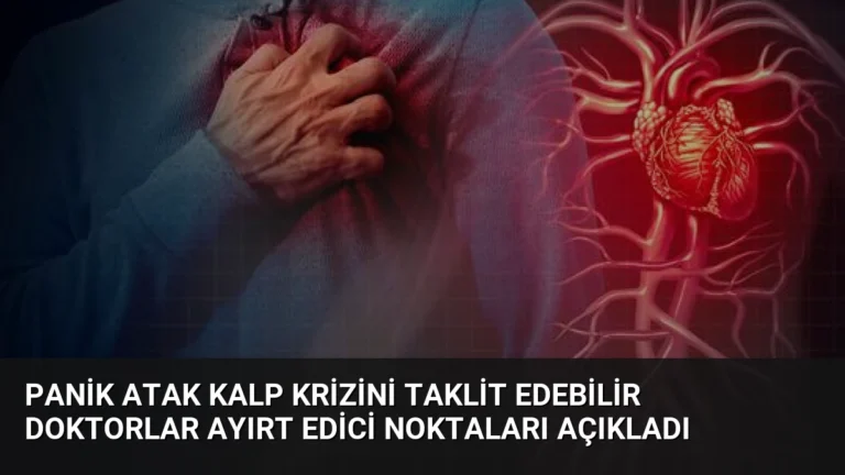 Panik Atak Kalp Krizini Taklit Edebilir Doktorlar Ayırt Edici Noktaları Açıkladı