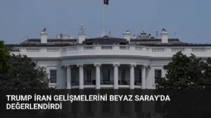 Trump İran Gelişmelerini Beyaz Saray'da Değerlendirdi