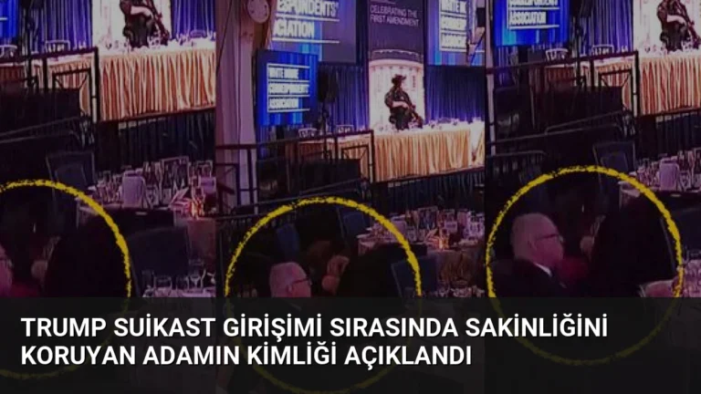 Trump Suikast Girişimi Sırasında Sakinliğini Koruyan Adamın Kimliği Açıklandı
