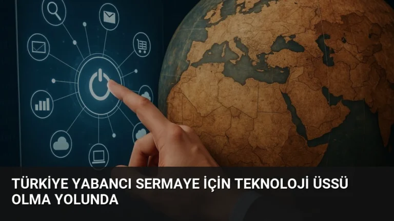 Türkiye Yabancı Sermaye İçin Teknoloji Üssü Olma Yolunda