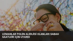 Uzmanlar Polen Alerjisi Olanları Sabah Saatleri İçin Uyardı