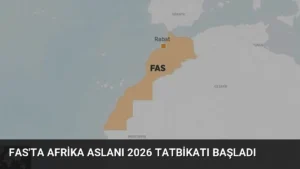 Fas'ta Afrika Aslanı 2026 Tatbikatı Başladı