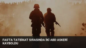Fas'ta Tatbikat Sırasında İki ABD Askeri Kayboldu
