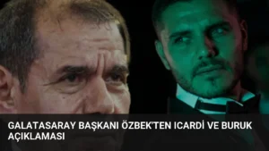 Galatasaray Başkanı Özbek'ten Icardi ve Buruk Açıklaması