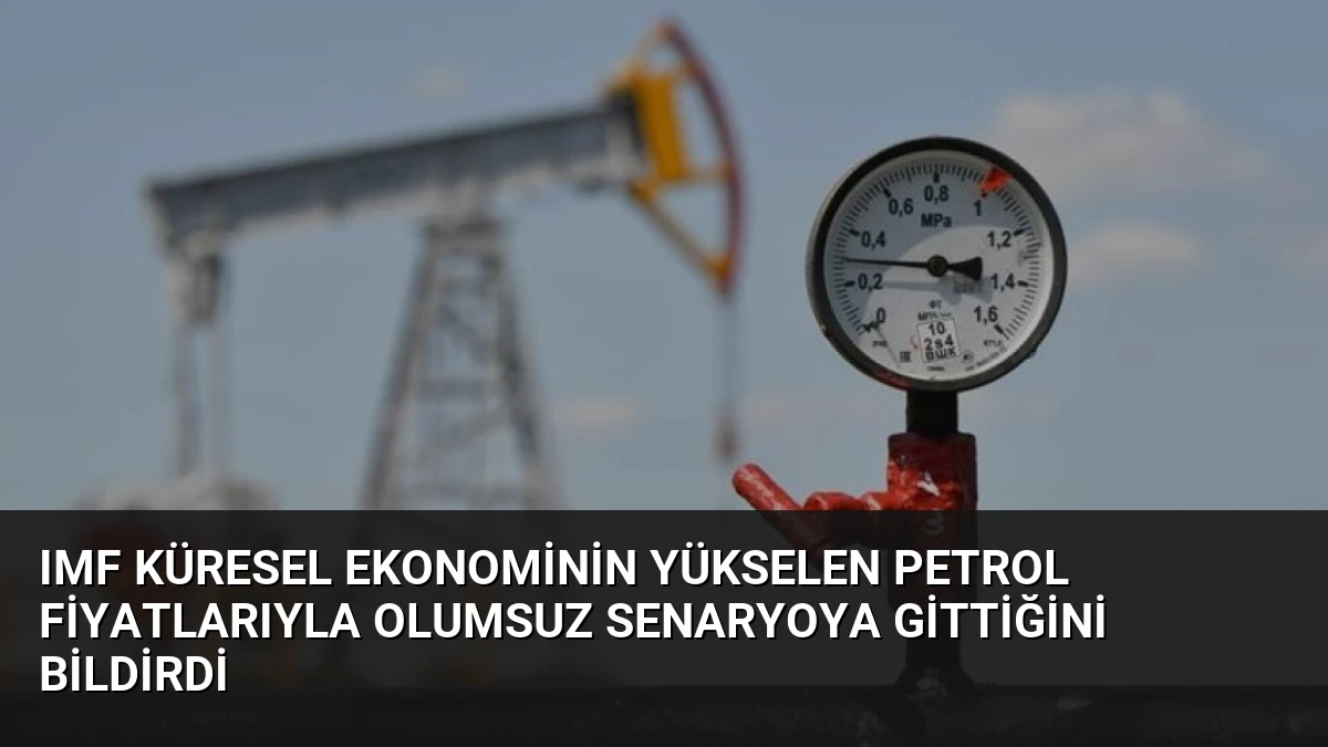 IMF Küresel Ekonominin Yükselen Petrol Fiyatlarıyla Olumsuz Senaryoya Gittiğini Bildirdi