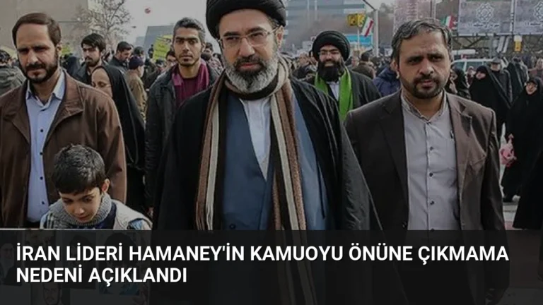 İran Lideri Hamaney’in Kamuoyu Önüne Çıkmama Nedeni Açıklandı