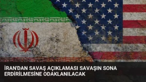 İran'dan Savaş Açıklaması Savaşın Sona Erdirilmesine Odaklanılacak