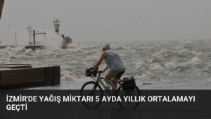 İzmir'de Yağış Miktarı 5 Ayda Yıllık Ortalamayı Geçti