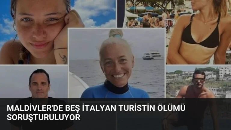 Maldivler’de Beş İtalyan Turistin Ölümü Soruşturuluyor