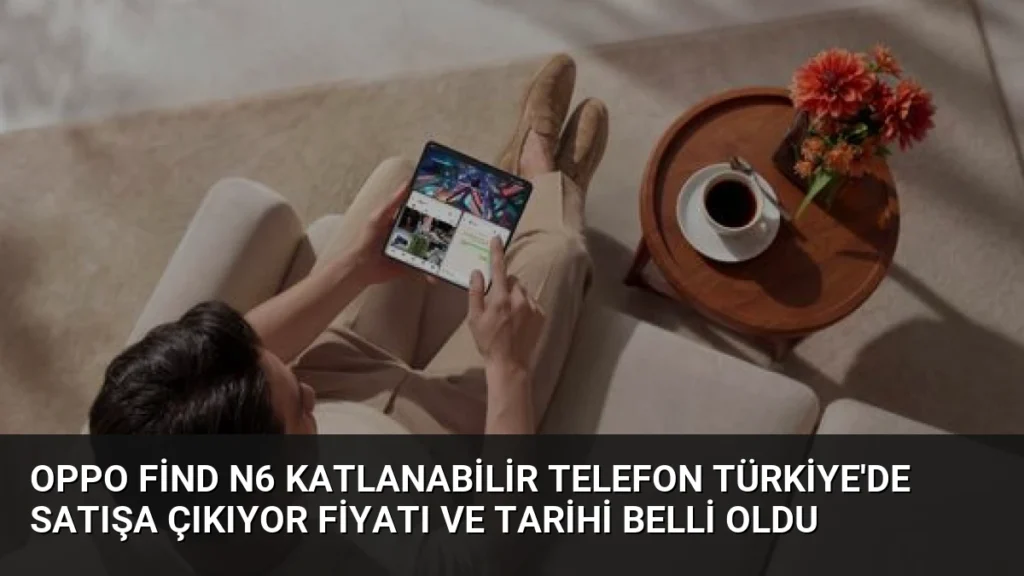 OPPO Find N6 Katlanabilir Telefon Türkiye'de Satışa Çıkıyor Fiyatı ve Tarihi Belli Oldu