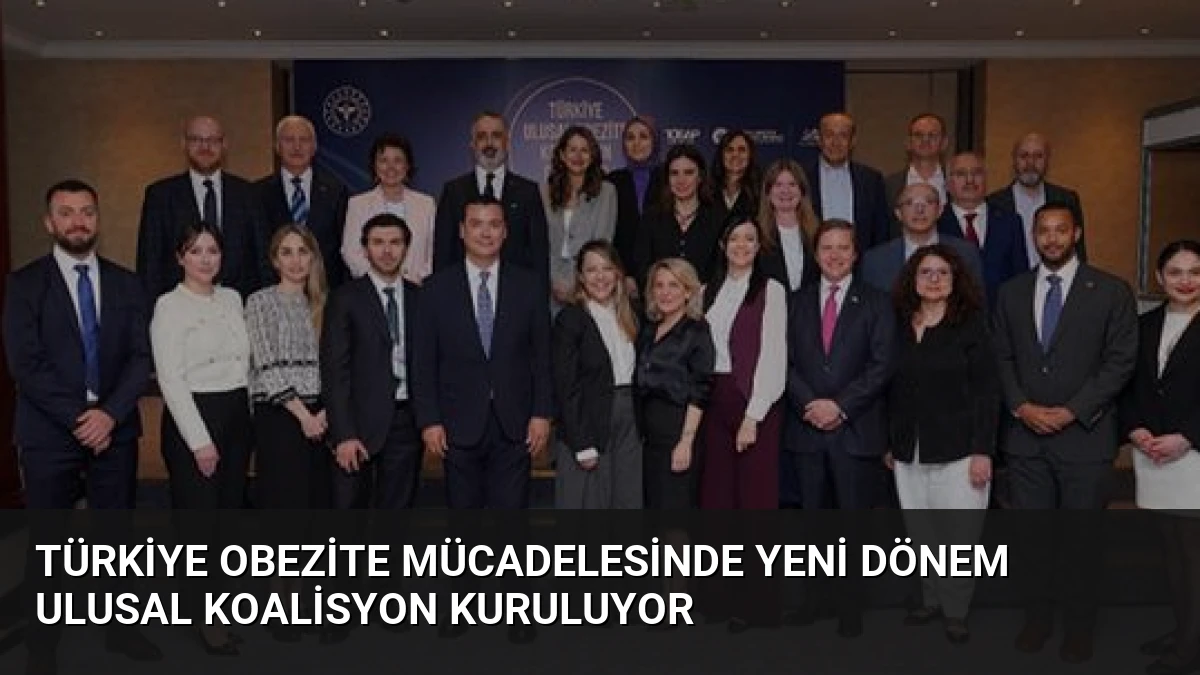 Türkiye Obezite Mücadelesinde Yeni Dönem Ulusal Koalisyon Kuruluyor