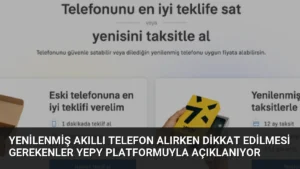 Yenilenmiş Akıllı Telefon Alırken Dikkat Edilmesi Gerekenler Yepy Platformuyla Açıklanıyor