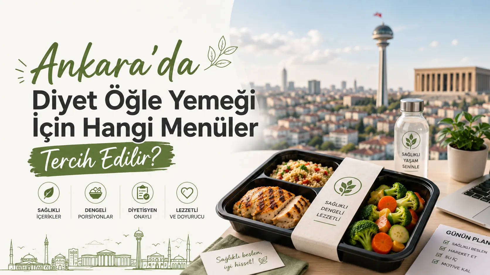 Ankara’da Diyet Öğle Yemeği İçin Hangi Menüler Tercih Edilir?