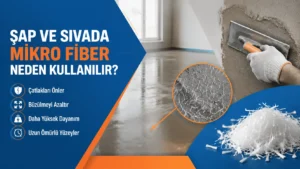 Şap ve Sıvada Mikro Fiber Neden Kullanılır?