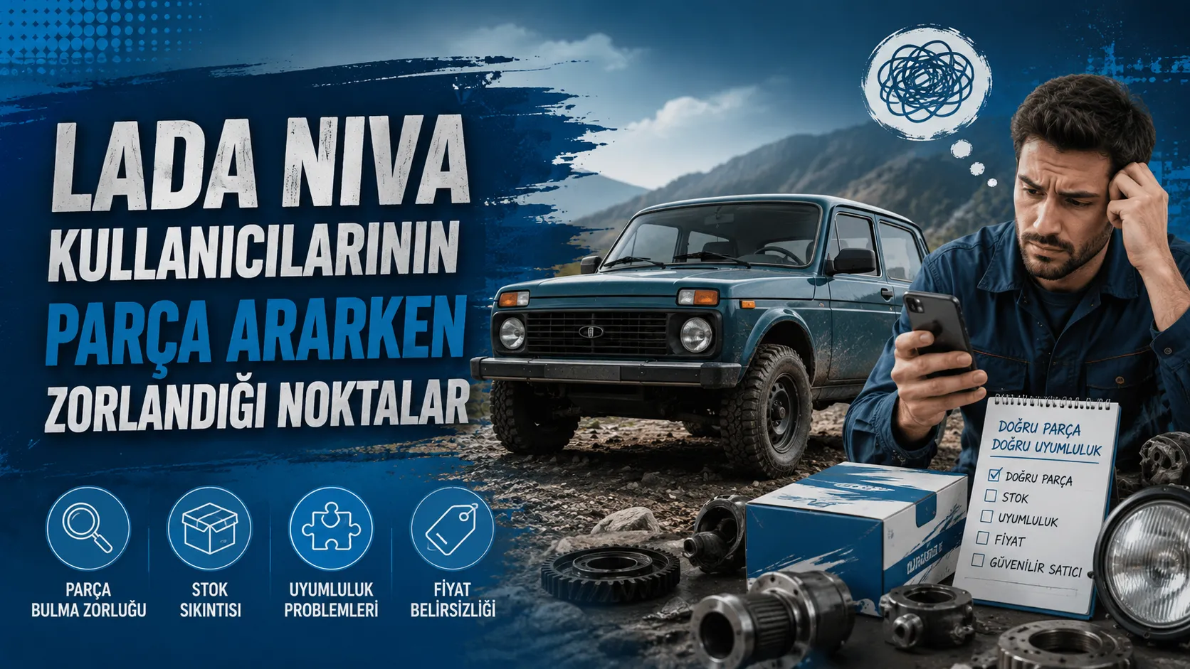 Lada Niva Kullanıcılarının Parça Ararken Zorlandığı Noktalar