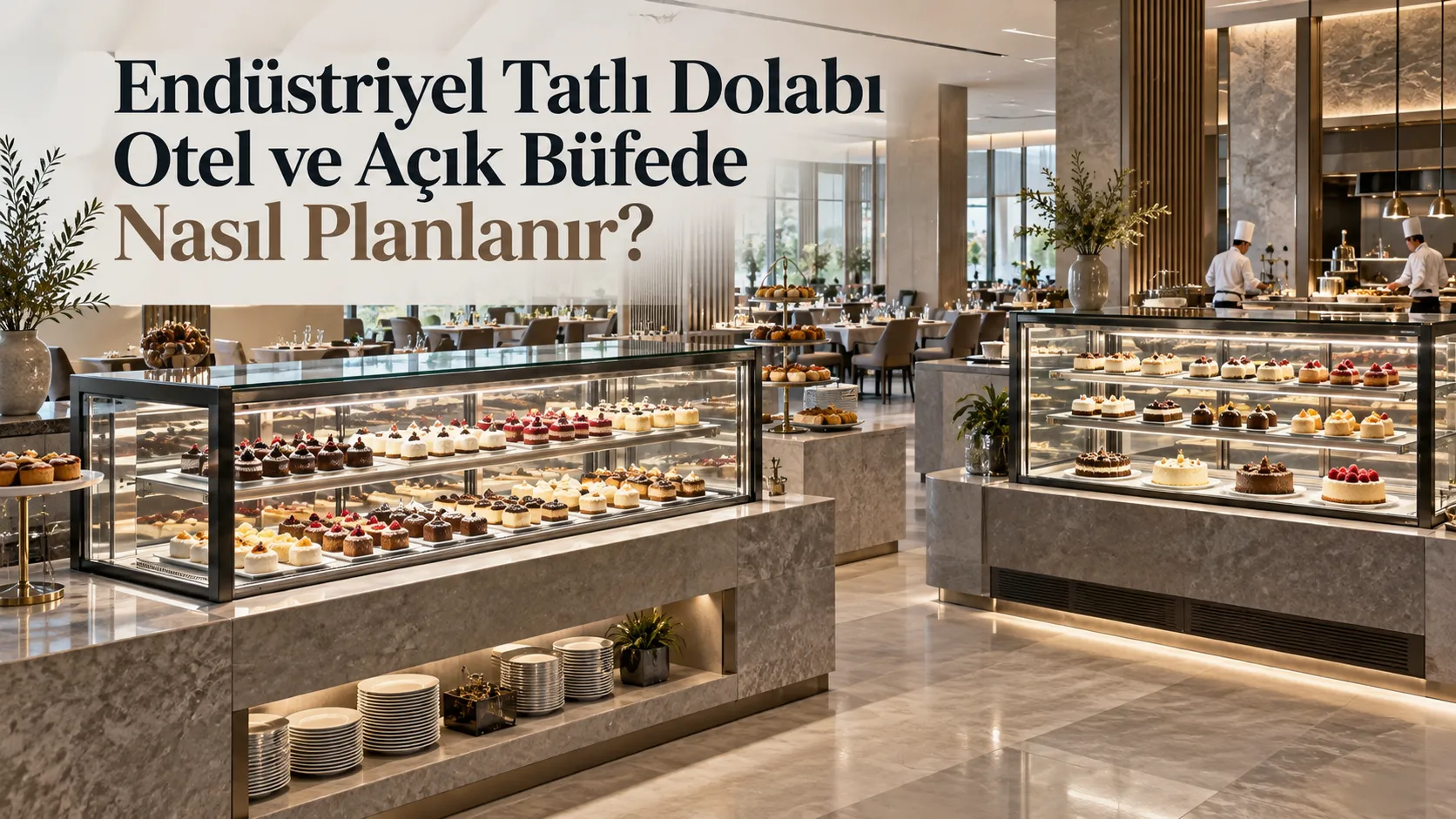 Endüstriyel Tatlı Dolabı Otel ve Açık Büfede Nasıl Planlanır?