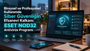Bireysel ve Profesyonel Kullanımda Siber Güvenliğin Efsanevi Kalkanı: ESET NOD32 Antivirüs Programı
