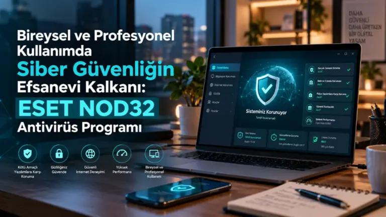Bireysel ve Profesyonel Kullanımda Siber Güvenliğin Efsanevi Kalkanı: ESET NOD32 Antivirüs Programı