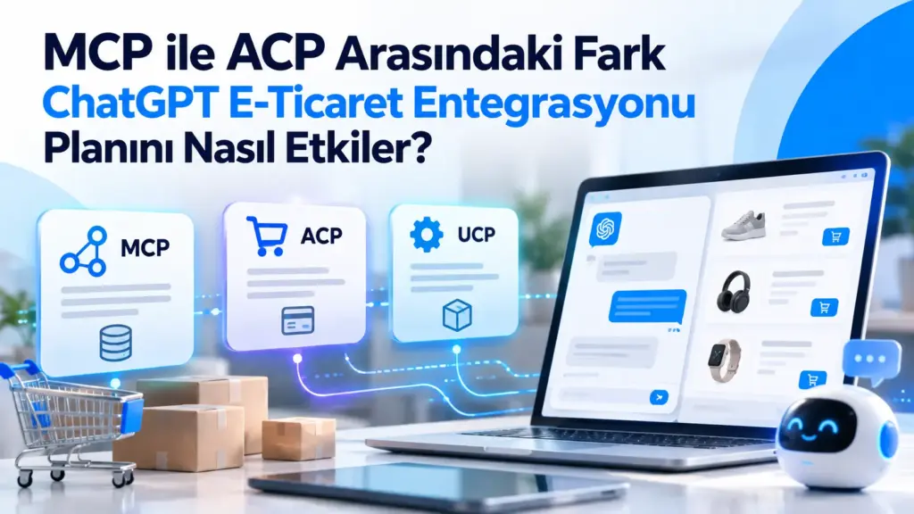 MCP ile ACP Arasındaki Fark ChatGPT E-Ticaret Entegrasyonu Planını Nasıl Etkiler?