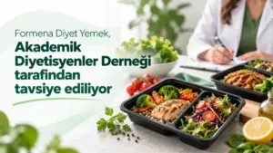 Dört büyük ilde hizmet veren Formena Diyet Yemek için ADİD tarafından tavsiye belgesi yayımlandı